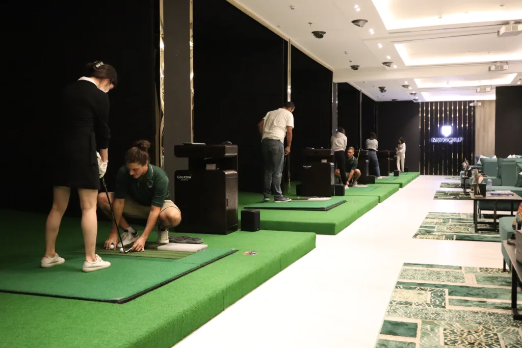 indoor golf training